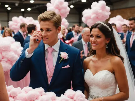 Unveiling the Sweet Surprise: Why Candy Floss Events is the Unexpected Star of Wedding Fairs