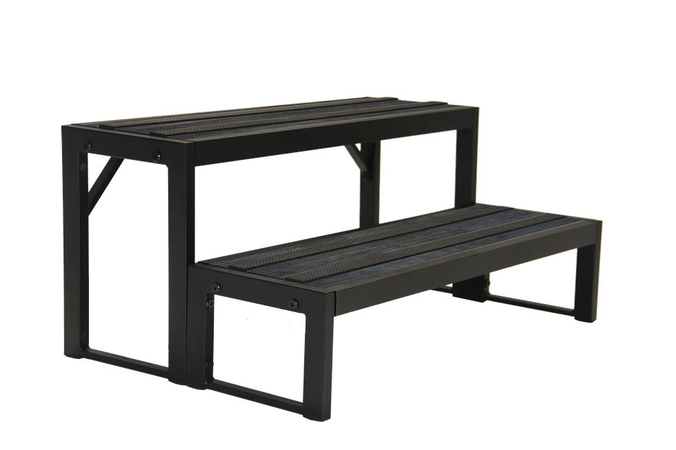 Miniature : Marches de Spas Coast Spas - All Weather Woodgrain