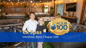 Ck Spas intronisé dans l'Aqua 100