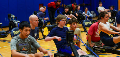 people rowing at The Brighton Burn indoor 
