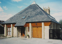 Blaydon Rectory - view from NE corner