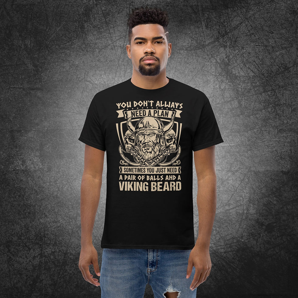 Thumbnail: Viking beard, Unisex classic tee