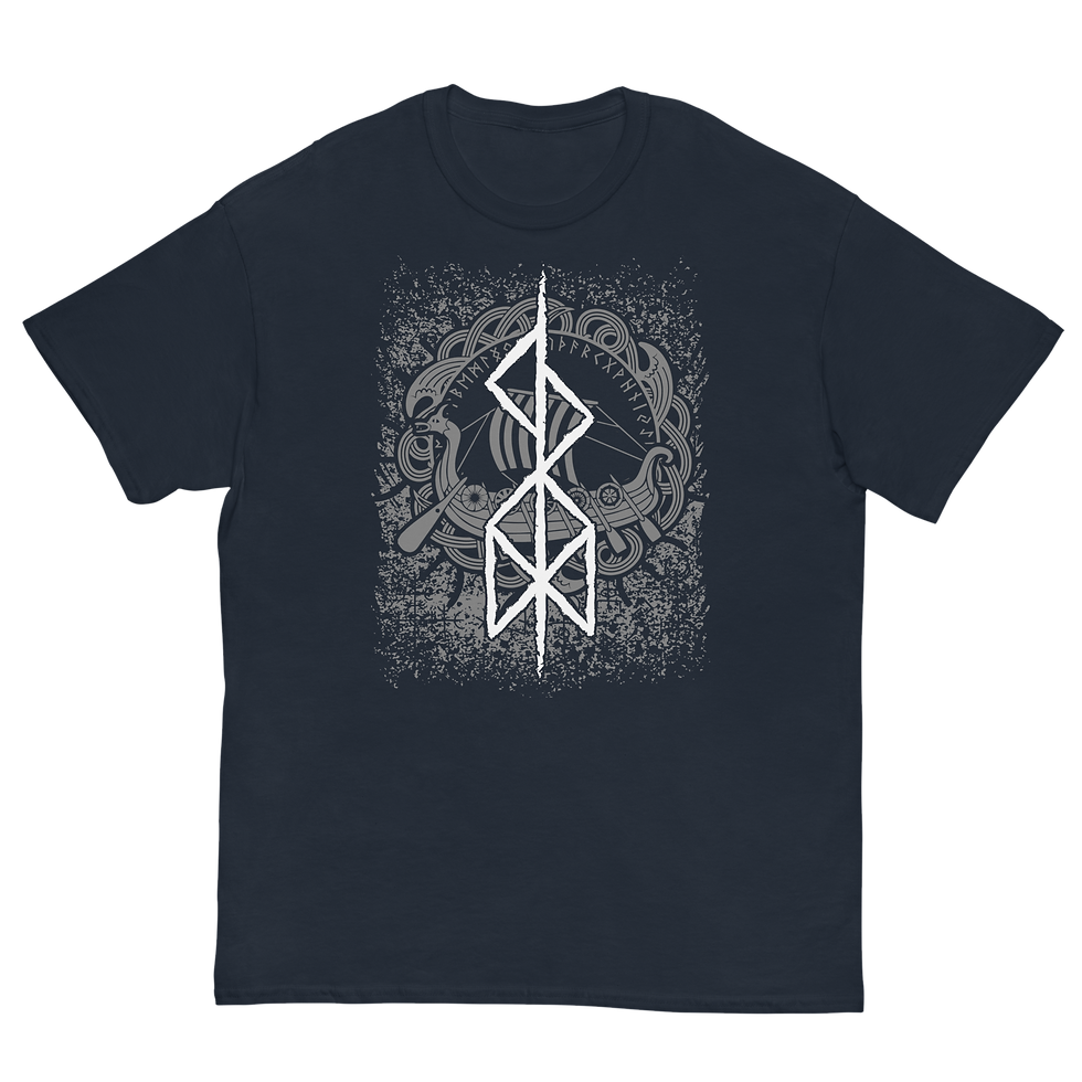 Miniatura: Njord Bindrune grey, Unisex classic tee