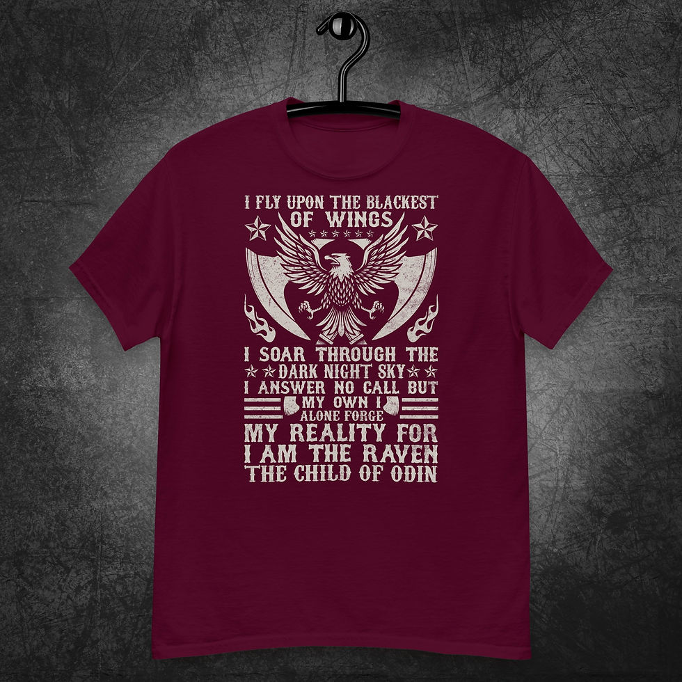 Miniatura: The child of Odin, Unisex classic tee