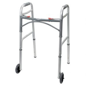 McKesson Adjustable Height Folding Walker