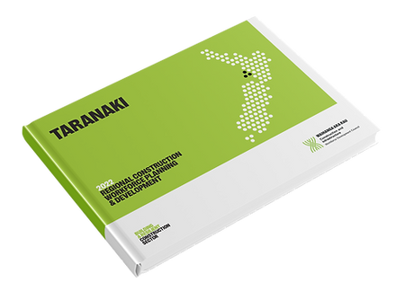 Cover of regional report for Taranaki