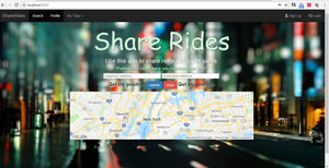 Share Rides -- an app allows users to share cars