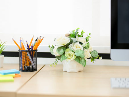Brighten Their Workday: How Flowers Can Transform a Coworker’s Desk