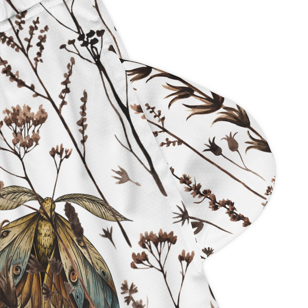 Thumbnail: Botanical Moth Hippy Shorts