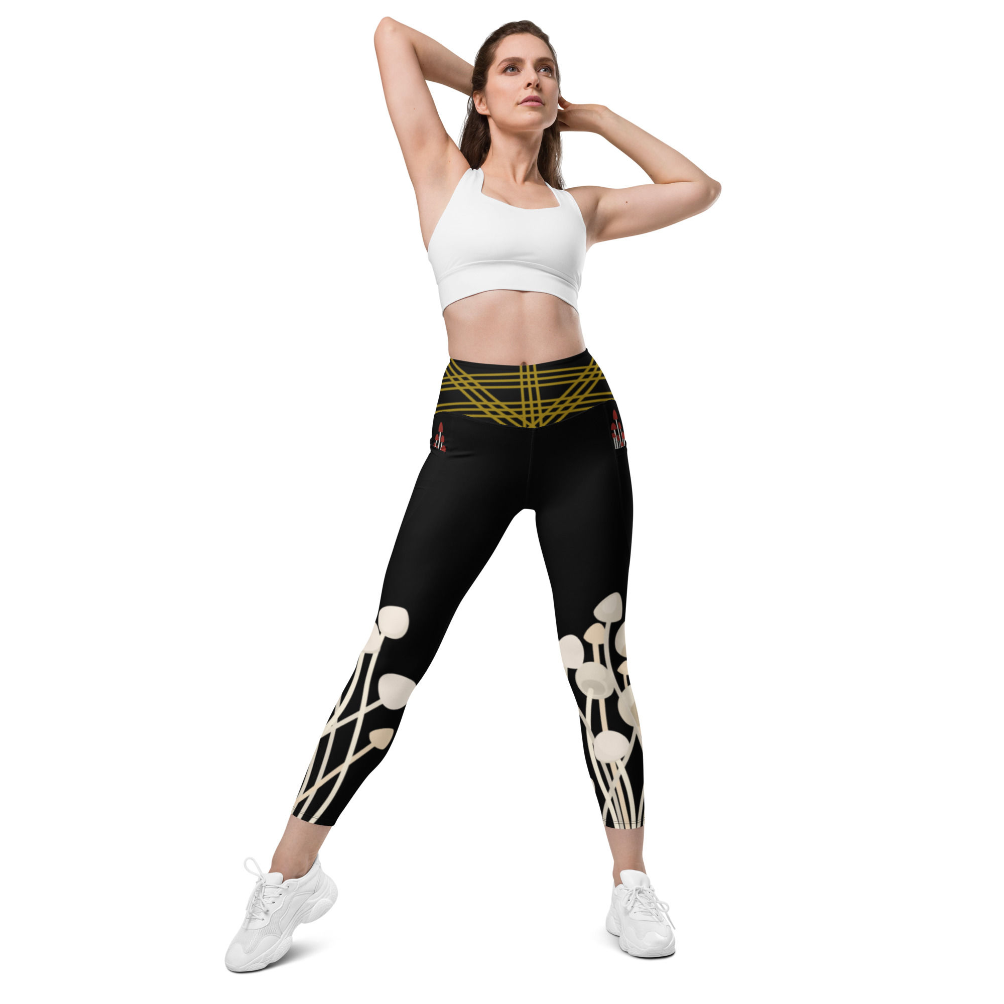 Shroom Leggings with Pockets