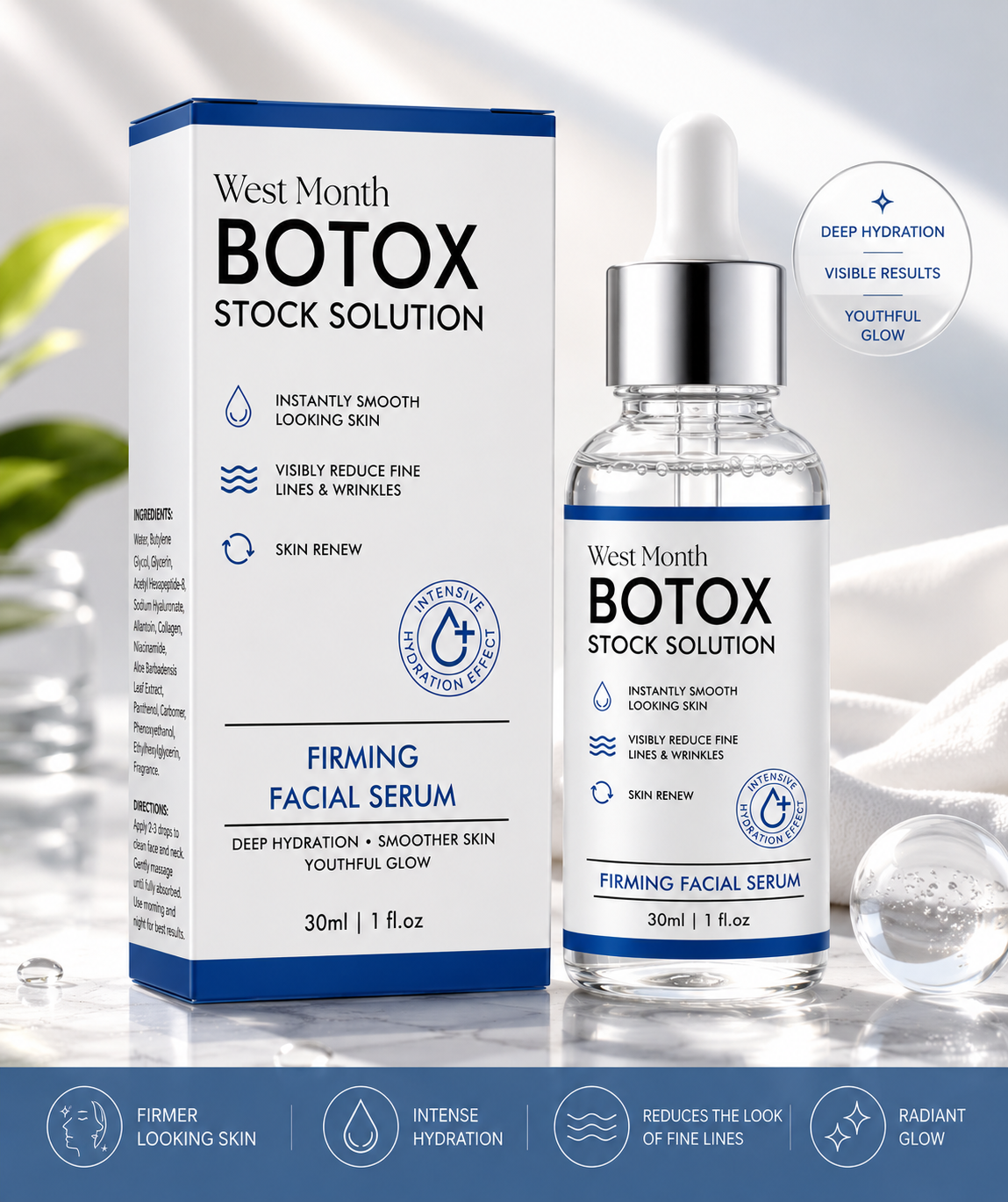 Facial Moisturizing Skin Rejuvenation Care Solution