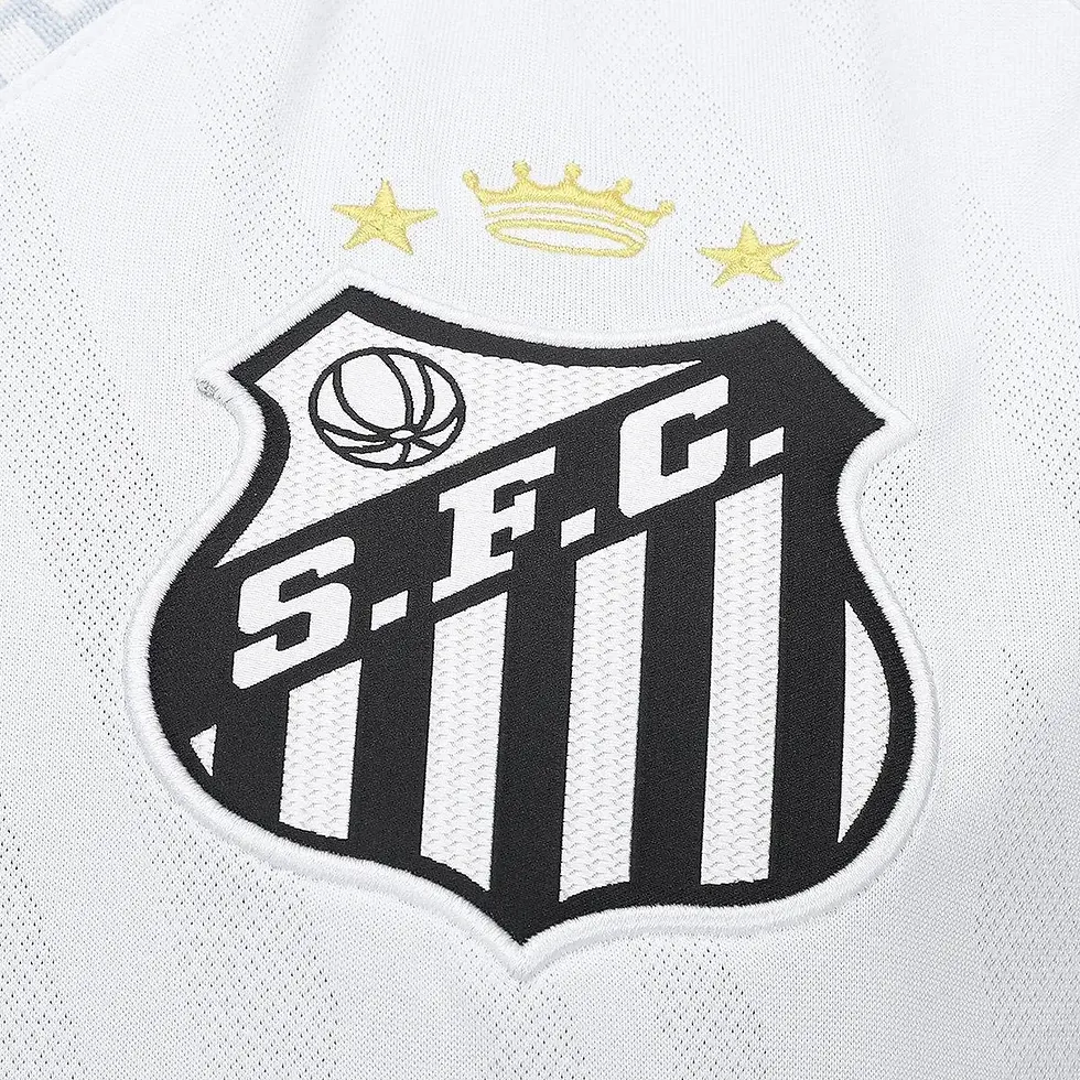 Miniatura: Camisa Santos I 25/26 s/n Torcedor Umbro Masculina - Branco+Cinza