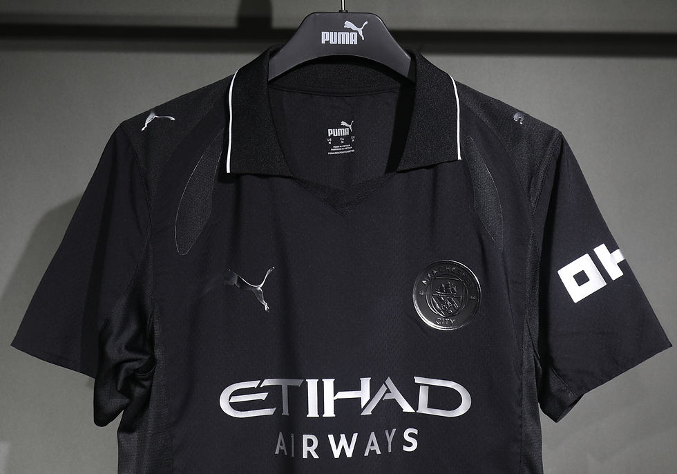 Miniatura: Camisa Manchester City AWAY 25/26 All Black