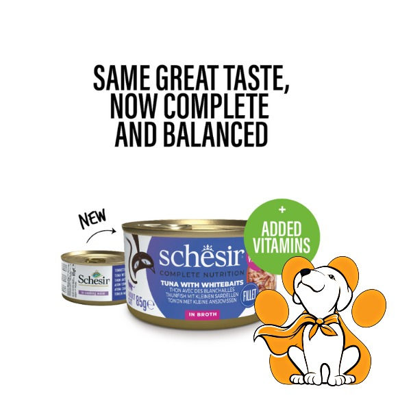 Thumbnail: Schesir Cat Tuna & Whitebaits in Jelly 85g, Vlažna Hrana Za Mačke