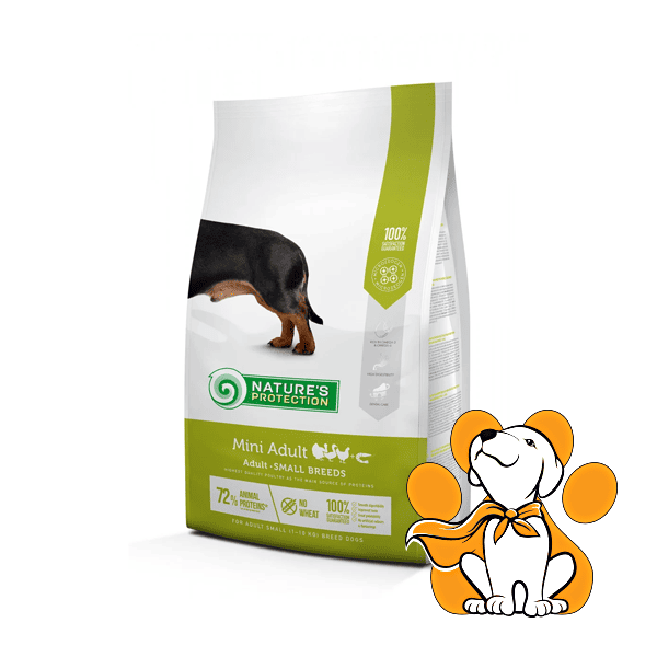 Nature's Protection Mini Adult Poultry With Krill, Dehidrirana Hrana Za Pse