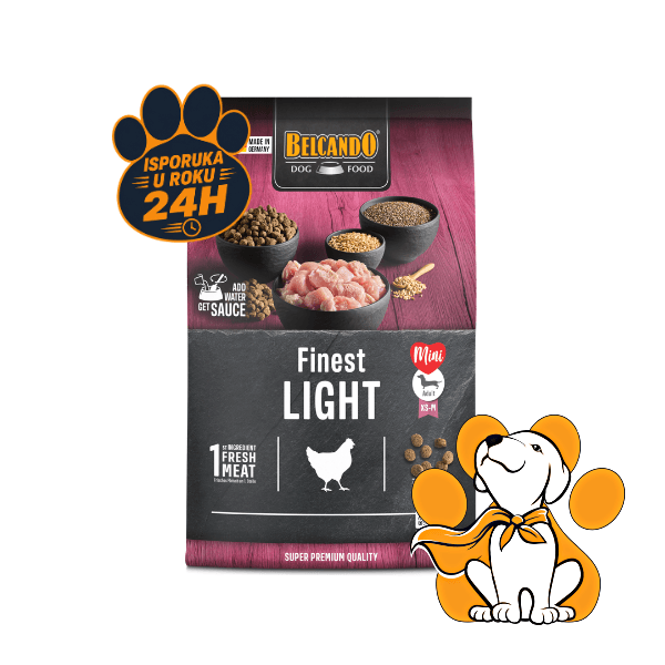 BELCANDO Finest Light 4kg, Hrana Za Regulaciju Težine