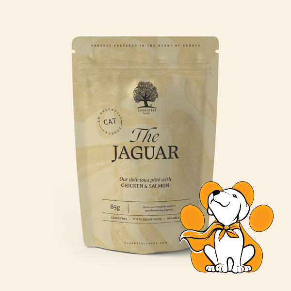 Essential Foods The Jaguar Pouch 85g, Vlažna Hrana Za Ishranu Odraslih Mačaka
