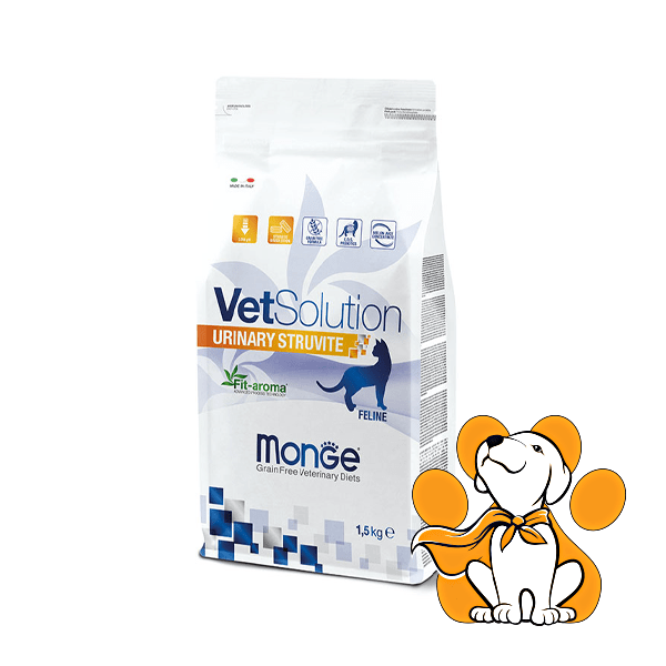 Monge VetSolution Urinary Struvite 1.5kg, Dijetalna Hrana Za Mačke