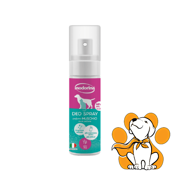 Inodorina Deo Spray White Musk 150ml, Dezodorans Za Smanjenje Neprijatnih Mirisa