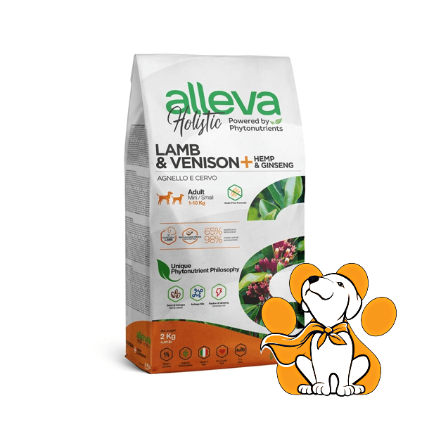 Alleva Holistic Adult Mini Lamb&Venison 2kg, Hrana Sa Jagnjetinom i Divljači