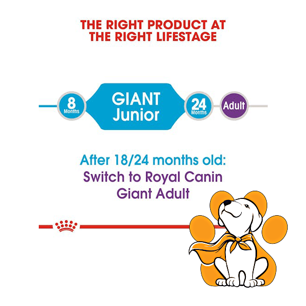 Thumbnail: Royal Canin Giant Junior, Hrana Za Štence Gigantskih Rasa