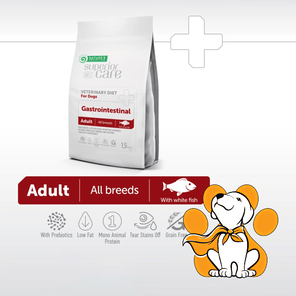 Thumbnail: Nature's Protection Gastrointestinal White Fish - 10kg