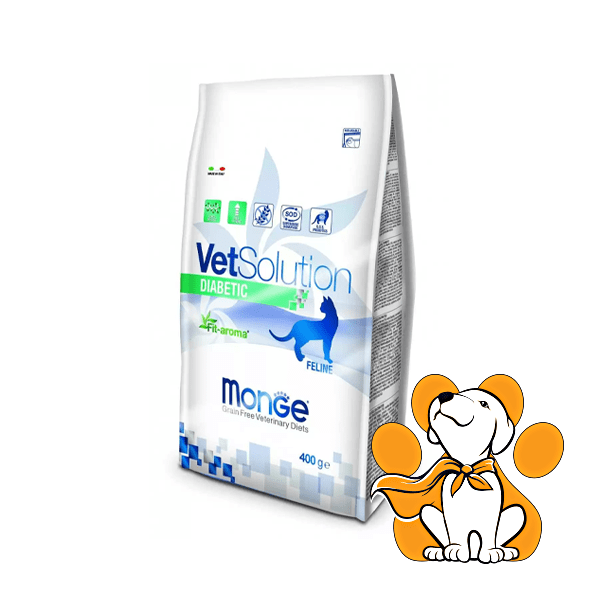 Monge VetSolution Diabetic 400g, Hrana Za Regulisanje Snabdevanja Glukozom