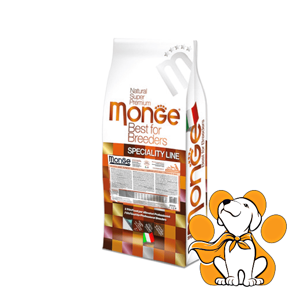 Monge Best For Breeders Puppy And Junior Salmon 15kg, Hrana Za Štence Sa Lososom