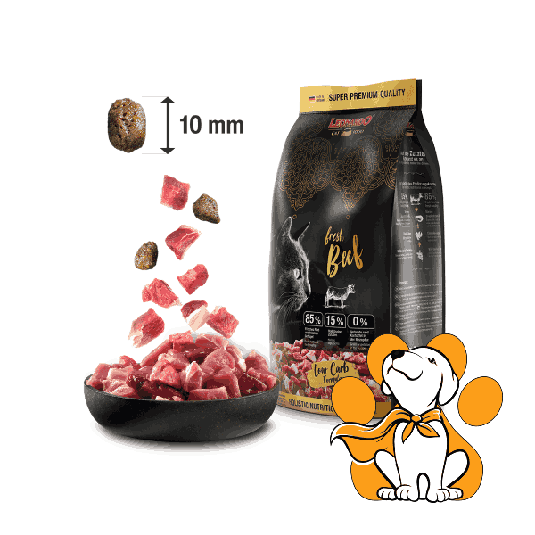 Thumbnail: Leonardo Fresh Beef Low Crab, Granule Od Najfinijeg Svežeg Mesa Govedine
