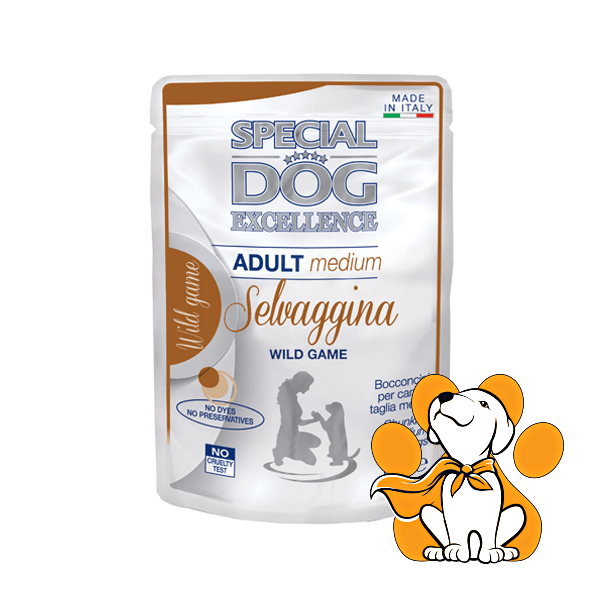 Special Dog Excellence Medium Adult Chunkies With Wild Game 100g, Divljač u Sosu