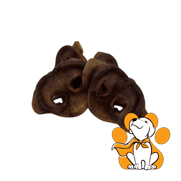 Crazy Pet Lovers 100% Ntural Dried Pig Snouts 5 kom, Sušene Svinjske Njuške