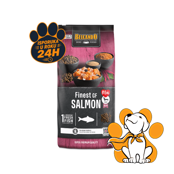 BELCANDO Finest GF Salmon 12,5 kg, Granule Sa Lososom