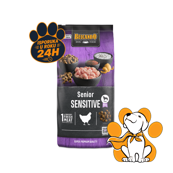 BELCANDO Senior Sensitive 12,5kg, Hrana Za Starije Pse