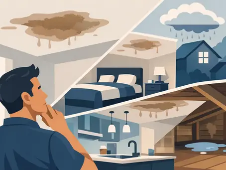 Why Are Ceiling Stains Spreading Across Your Home?