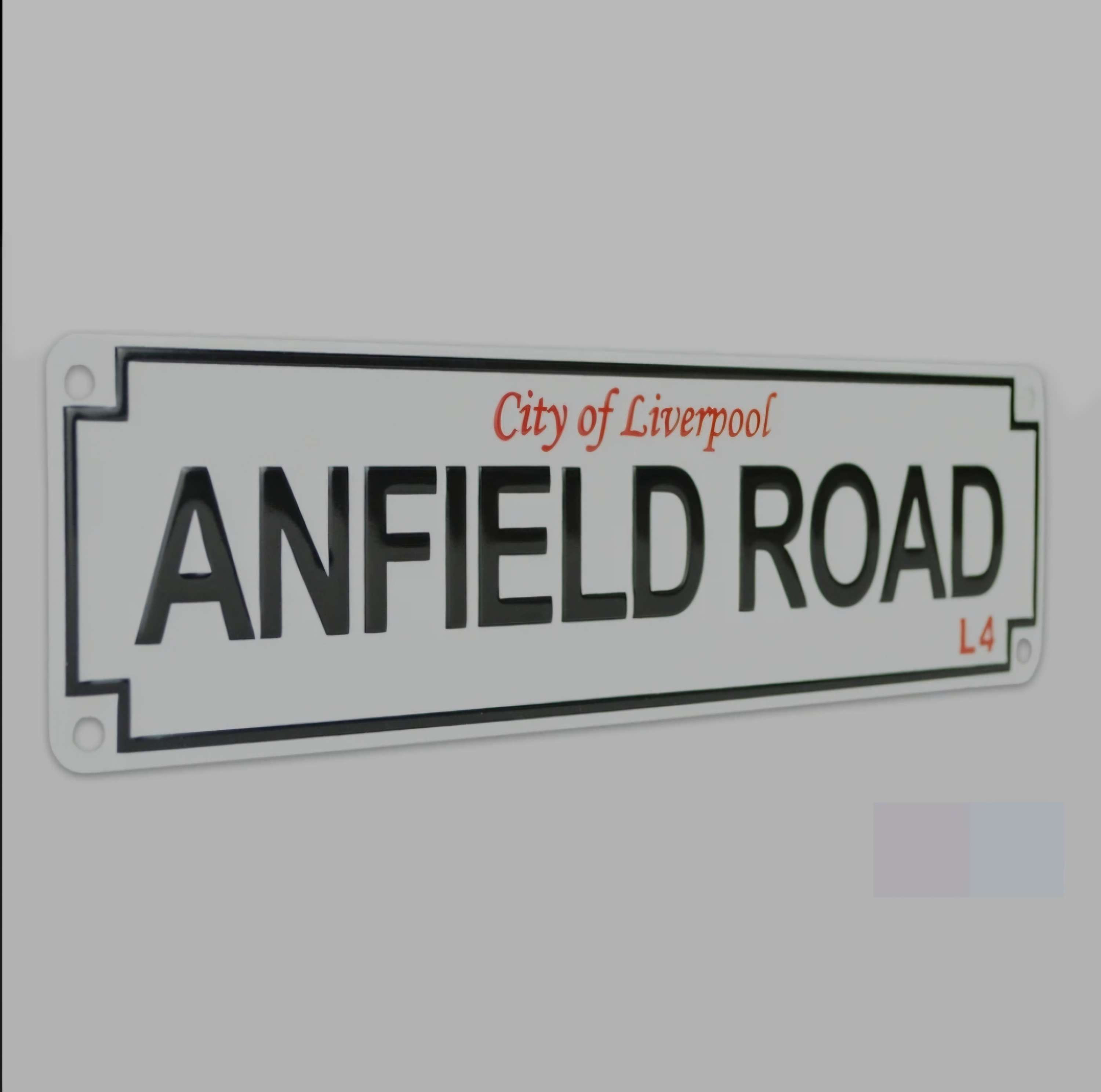 Unofficial Liverpool Small Anfield Rd Sign 