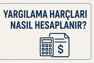 Mahkemeye başvururken veya dava sürecinde yapılan işlemlerde devlet tarafından alınan parasal yükümlülüklere yargılama harçları denir. Yargılama harçları, davanın türüne ve konusuna göre nispi veya maktu olarak belirlenir.