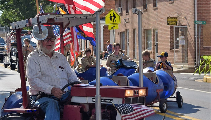 Parade Line up at 4:30pm