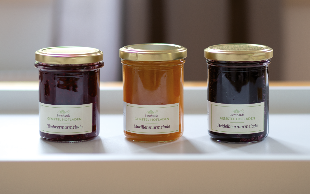 Bernhards Gemstel Hofladen Marmelade