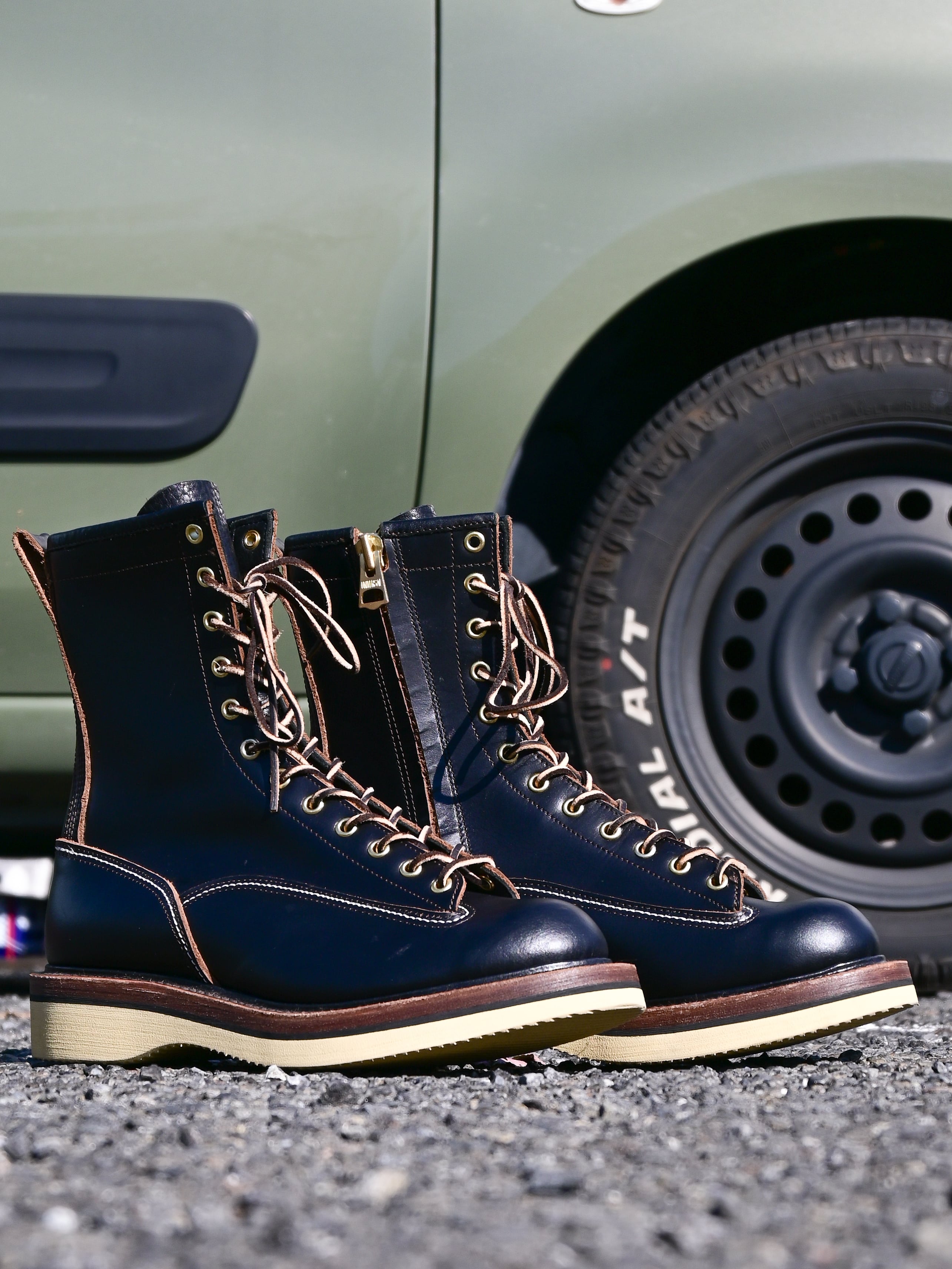 SPPNの8-inch lace boots