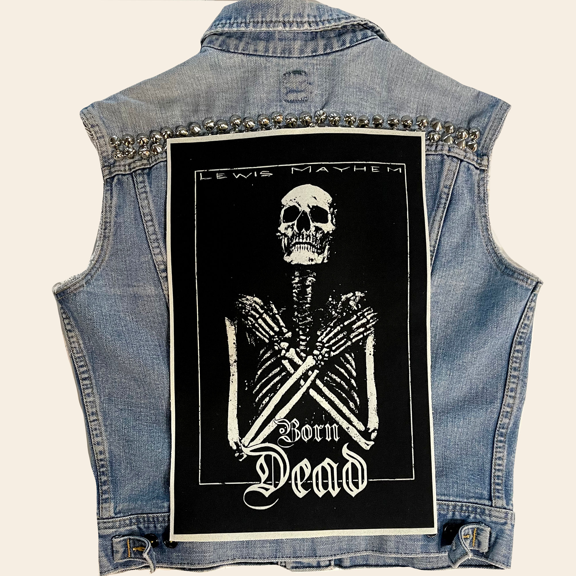 Born Dead BACK Patch
