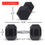 Thumbnail: Rubber Hex Dumbbell - 30 pound