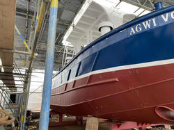 Agwi 15m Steel twin hull barge Repair and Refit