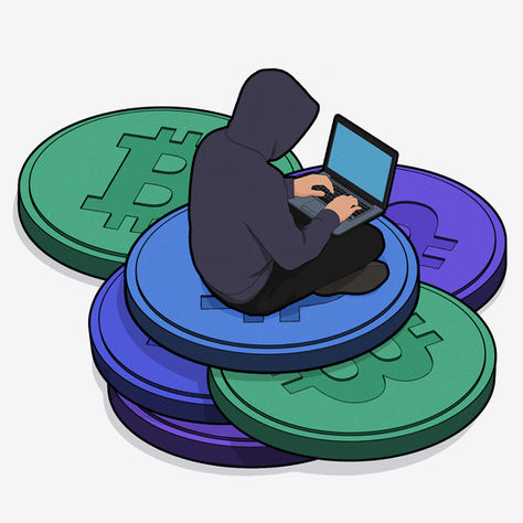 'The Mysterious Developers Behind Bitcoin's Software'. Personal work.