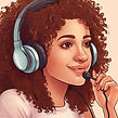 curly haired woman customer support.jpg
