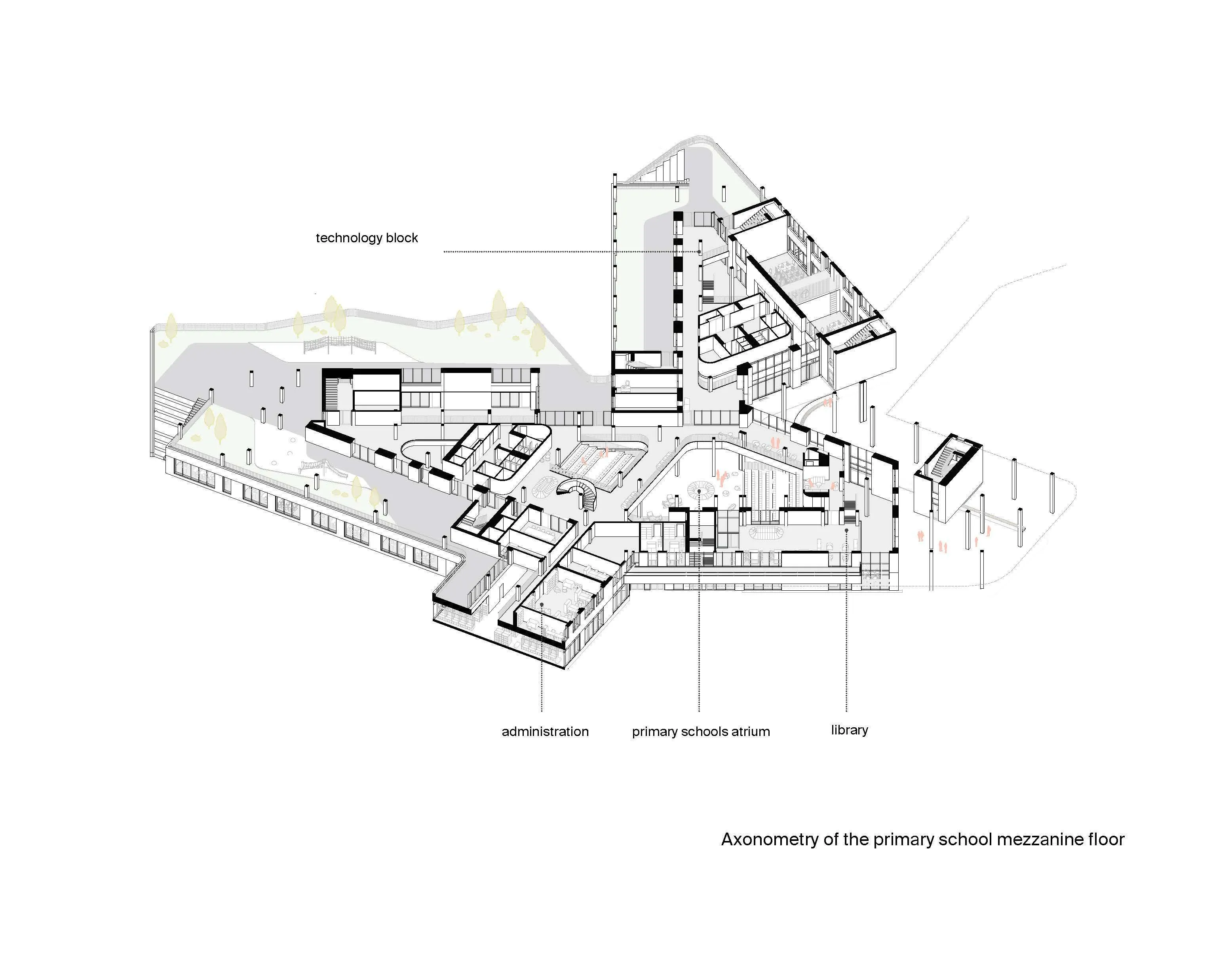 Educational Complex Sirius: A Miniature City for Learning. Image courtesy of: ATRIUM