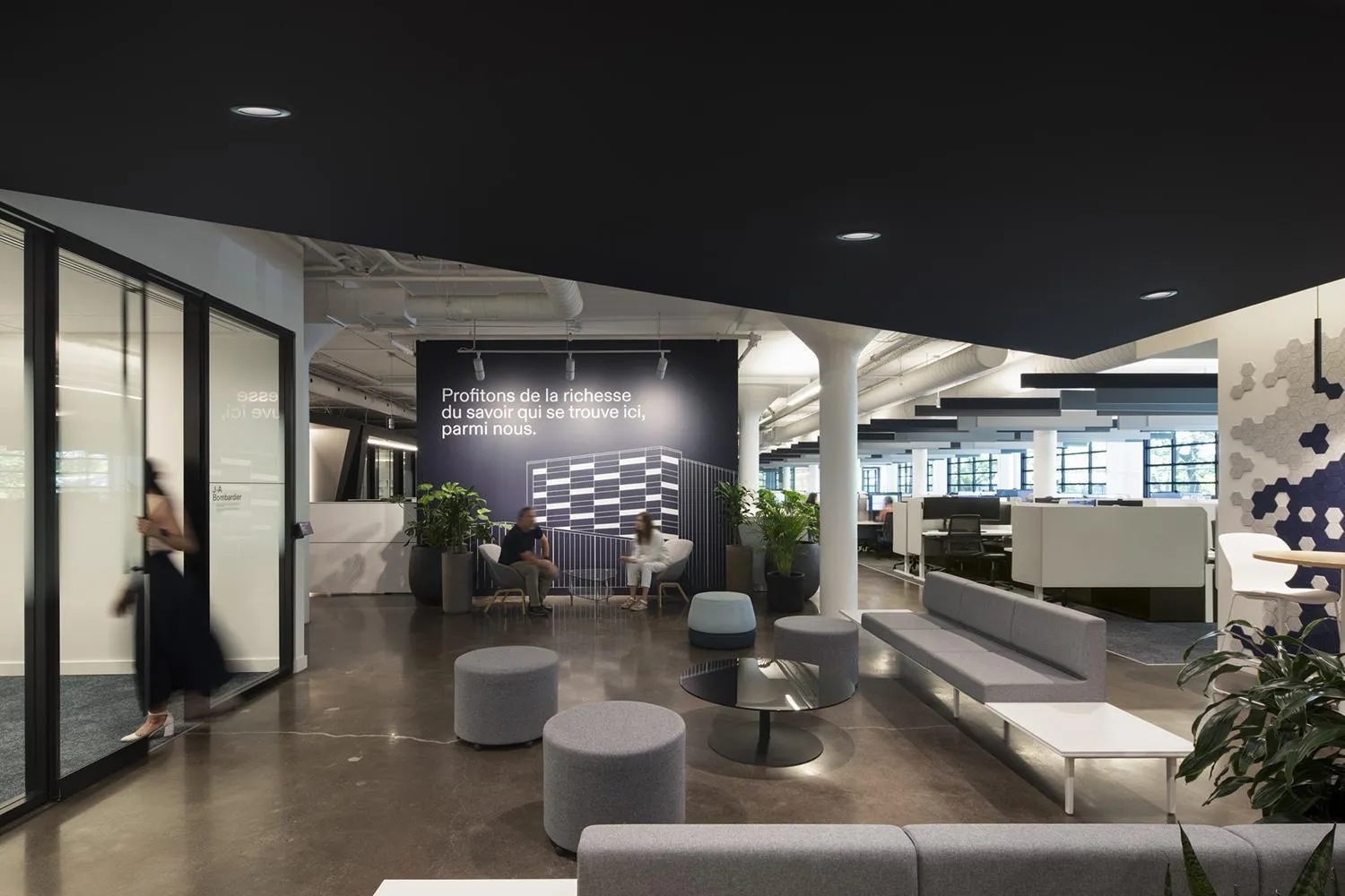 GKC Architecture’s Montreal Office: The Impact of Interior Design: Inside. Image of: Adrien Williams