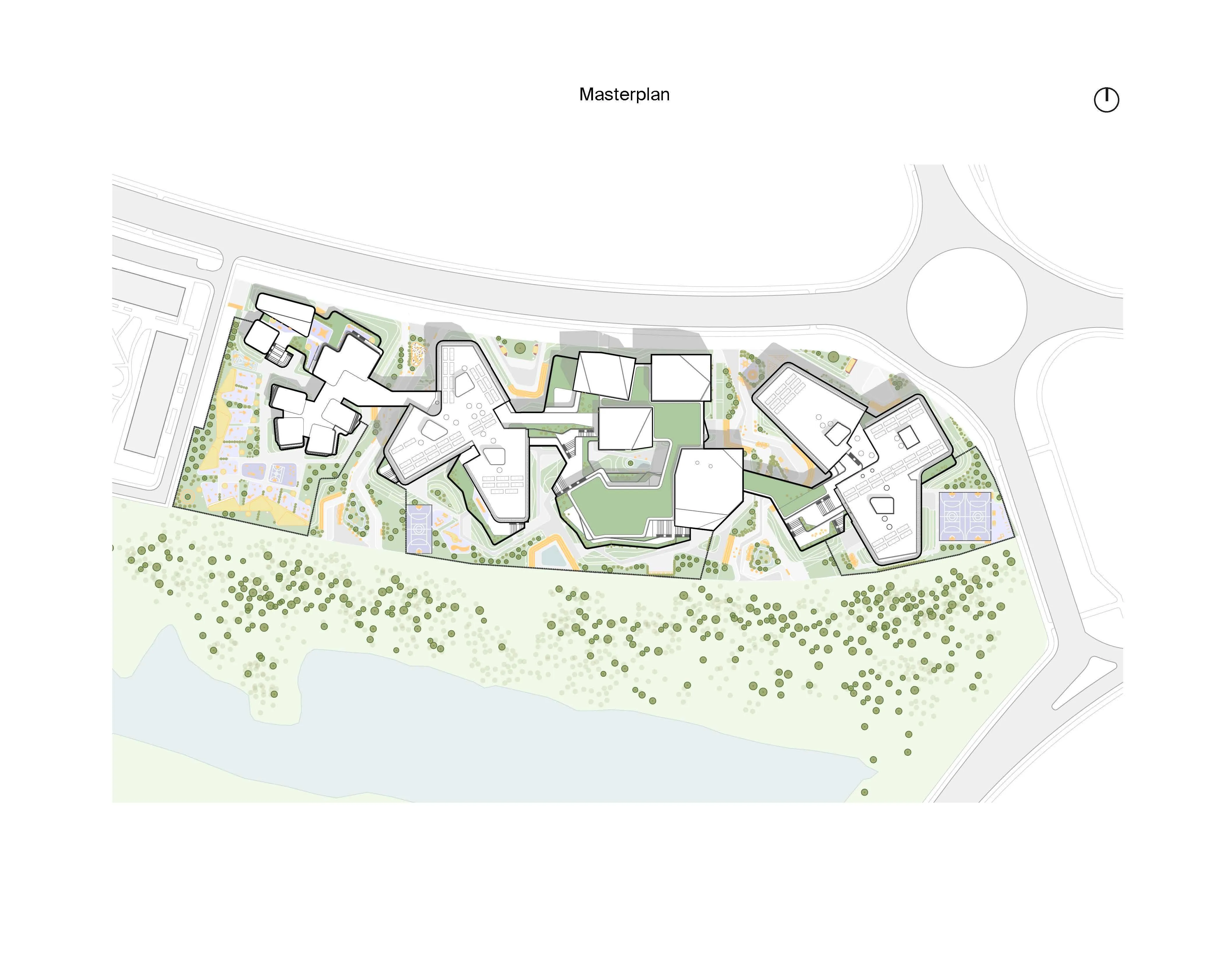 Educational Complex Sirius: A Miniature City for Learning. Image courtesy of: ATRIUM