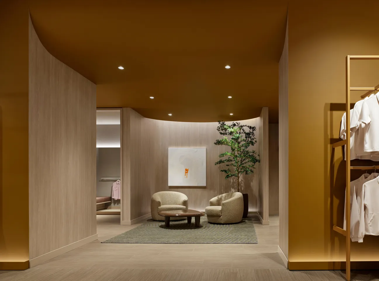 Reitmans’ Bold New Concept Store. Image courtesy of: A-Frame Photography, Ben Rahn