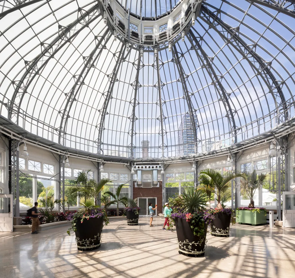 Historic Palm House. Image courtesy of: Adrien Williams