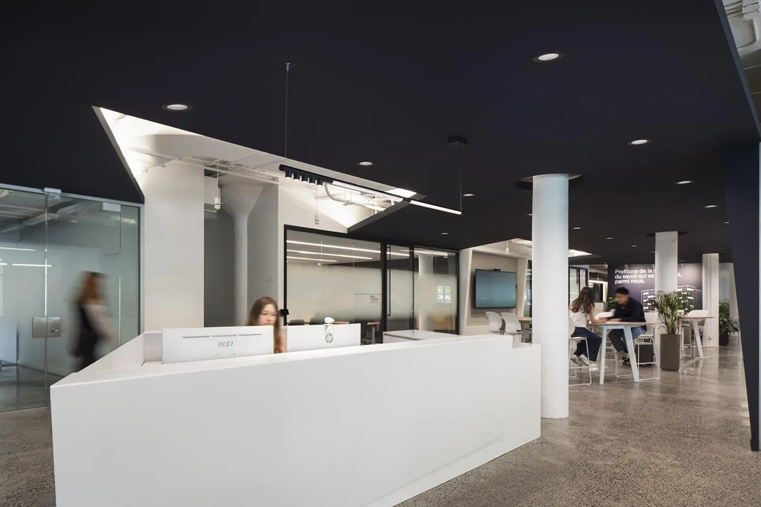 GKC Architecture’s Montreal Office: The Impact of Interior Design: Inside. Image of: Adrien Williams